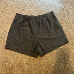 Old Navy Gray Athletic Shorts Lightweight Elastic Waist